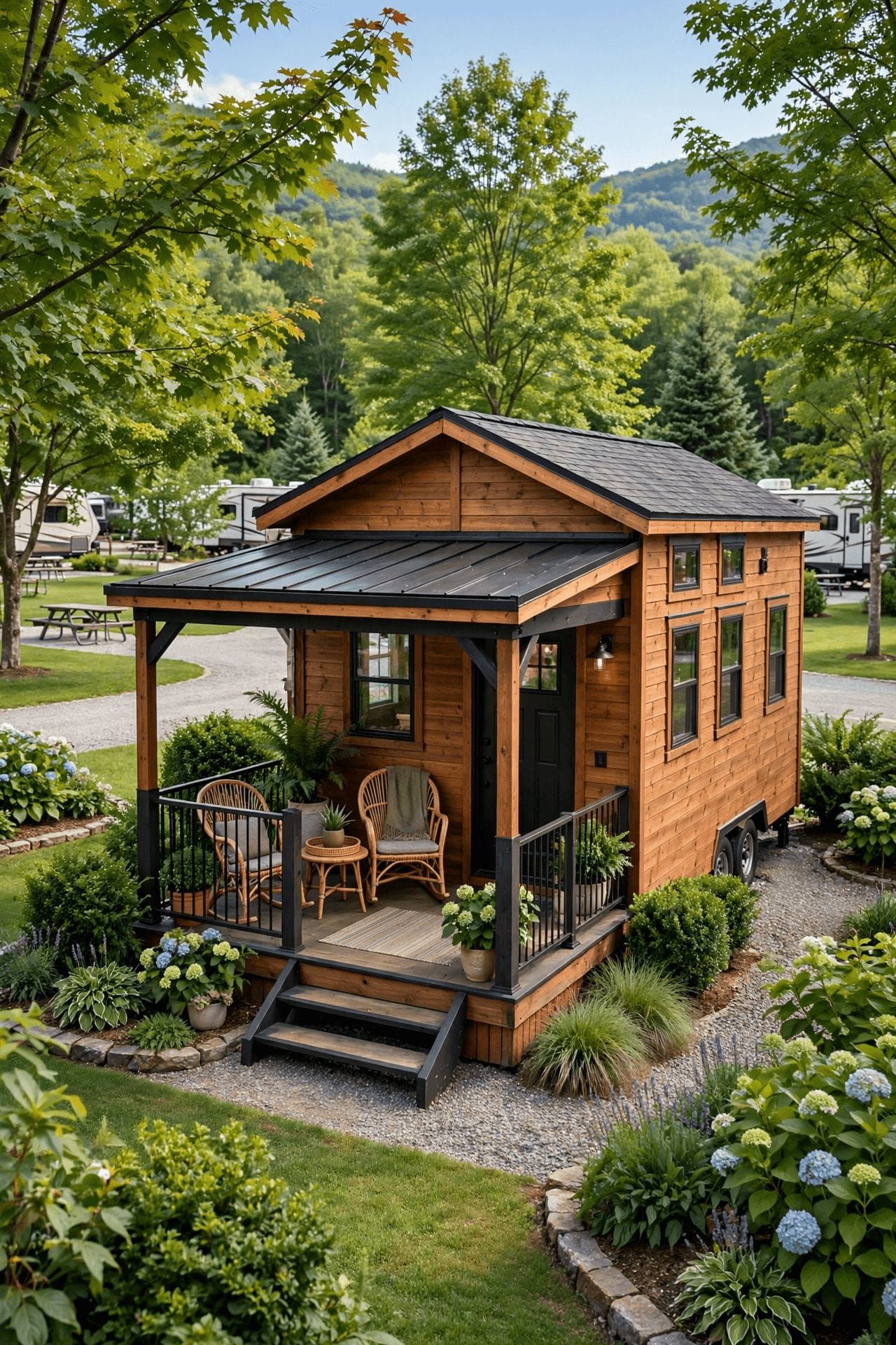 thow vs park model tiny home