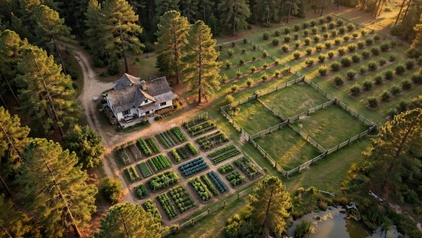 3 acre homestead layout