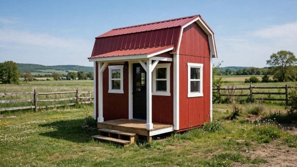 tiny barndominium design