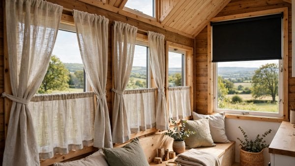 tiny house curtain ideas