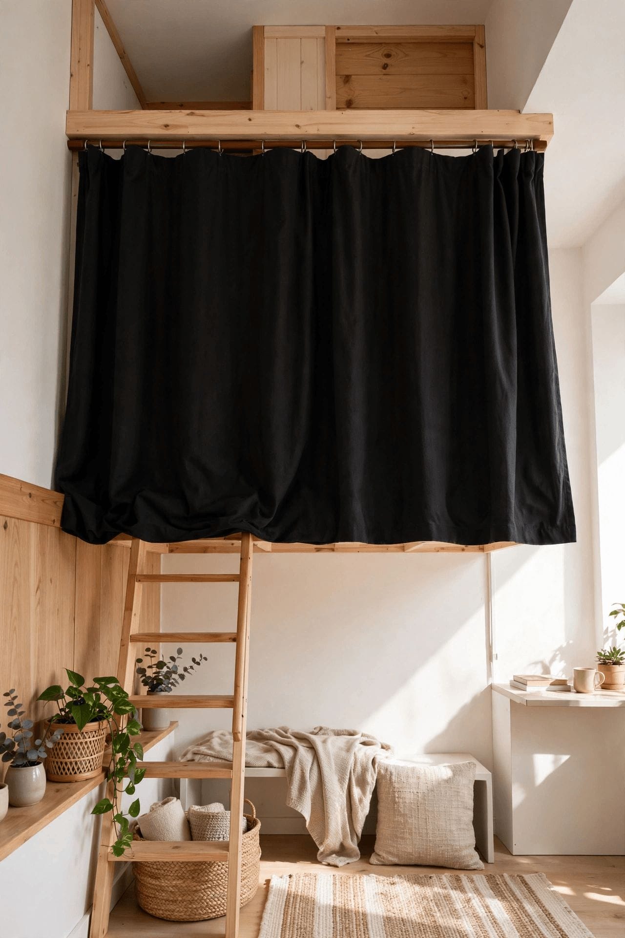 tiny house curtain ideas