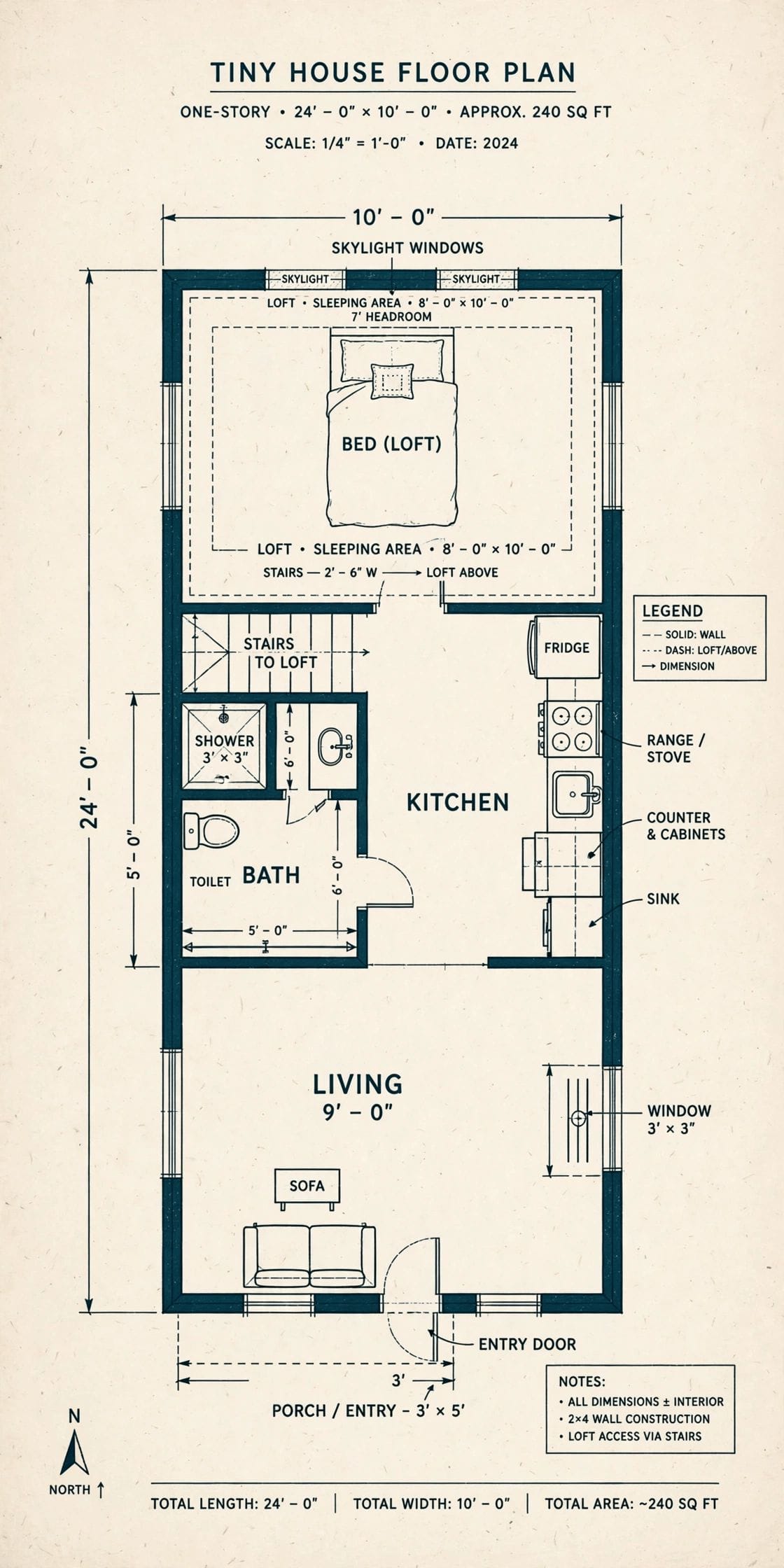 tiny house floor plans