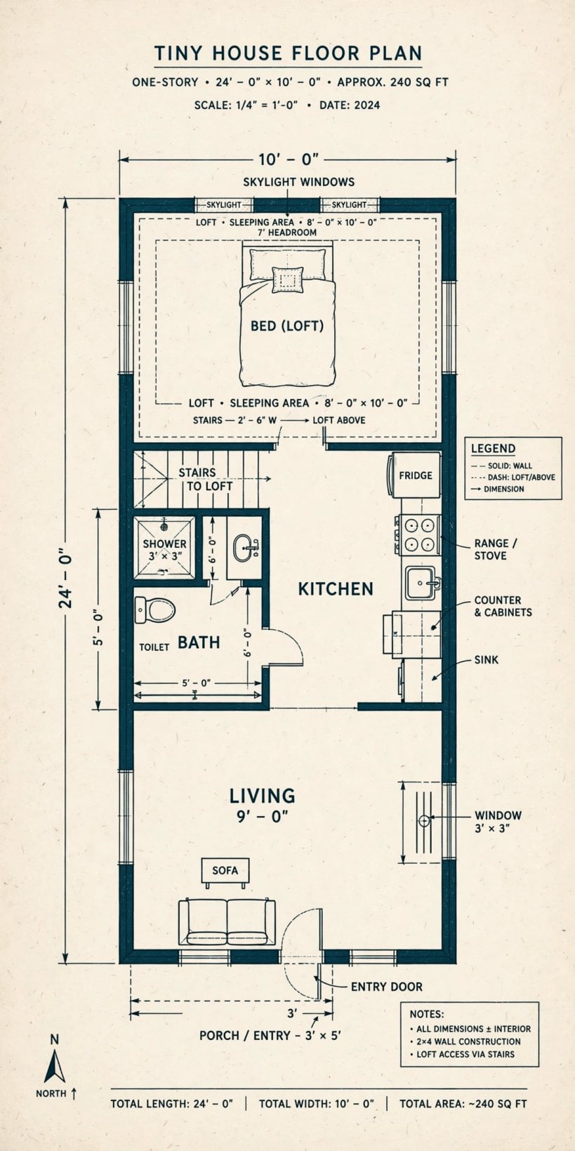 tiny house floor plans