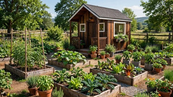 tiny house garden ideas