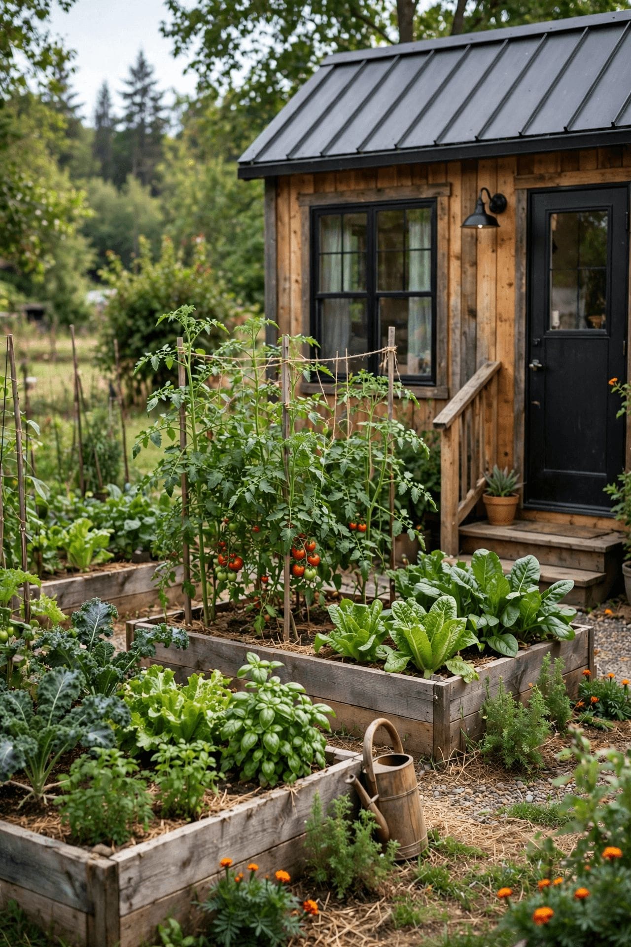 tiny house garden ideas