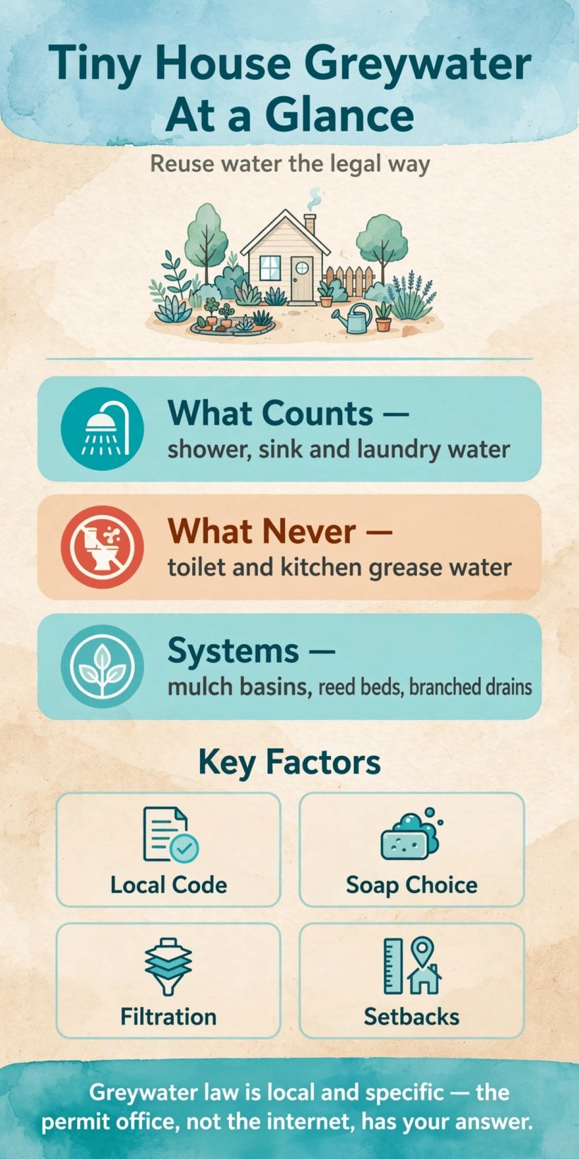tiny house greywater