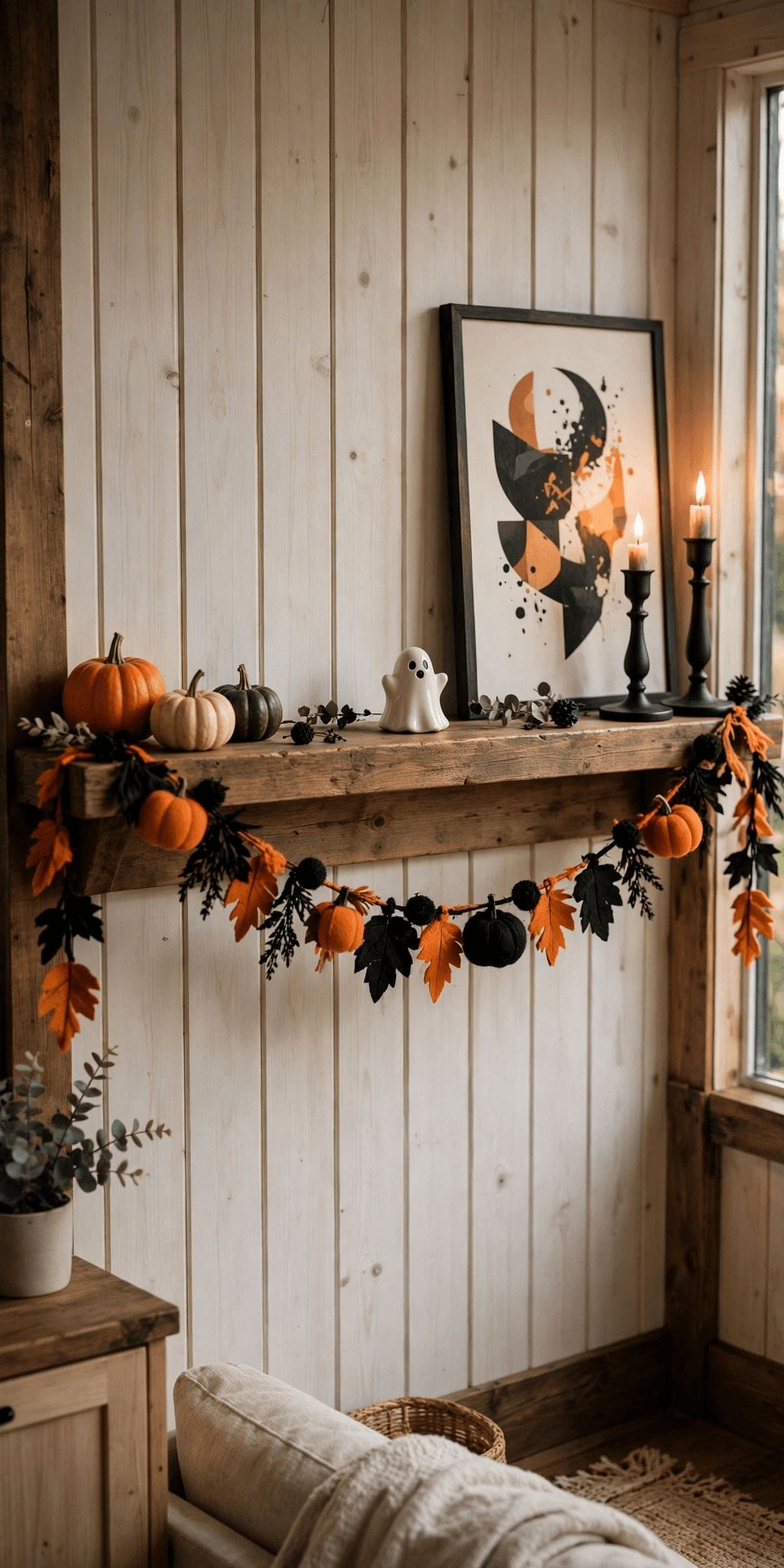 tiny house halloween decor