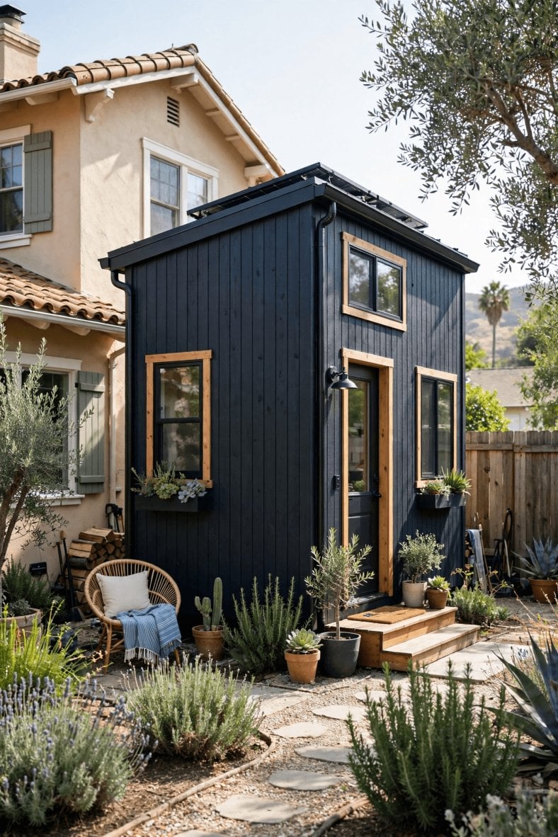 Tiny house laws in California — the building code route for a tiny house on a foundation