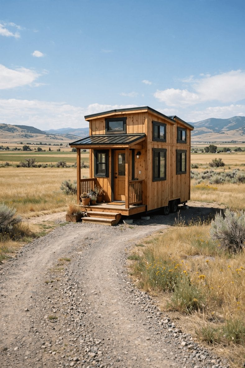 Tiny house laws in Idaho — vertical guide to rural counties, Appendix Q and snow-load building rules