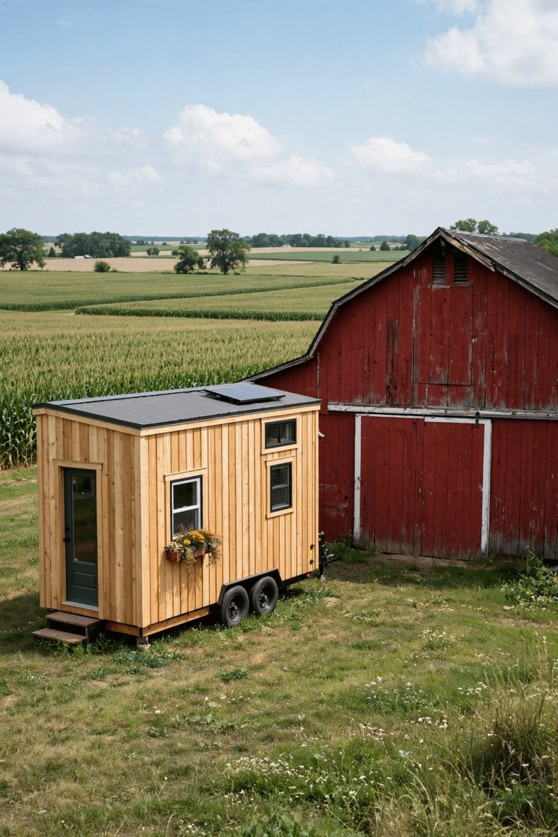 Tiny house laws in Iowa — vertical guide to county zoning, septic rules and minimum home sizes