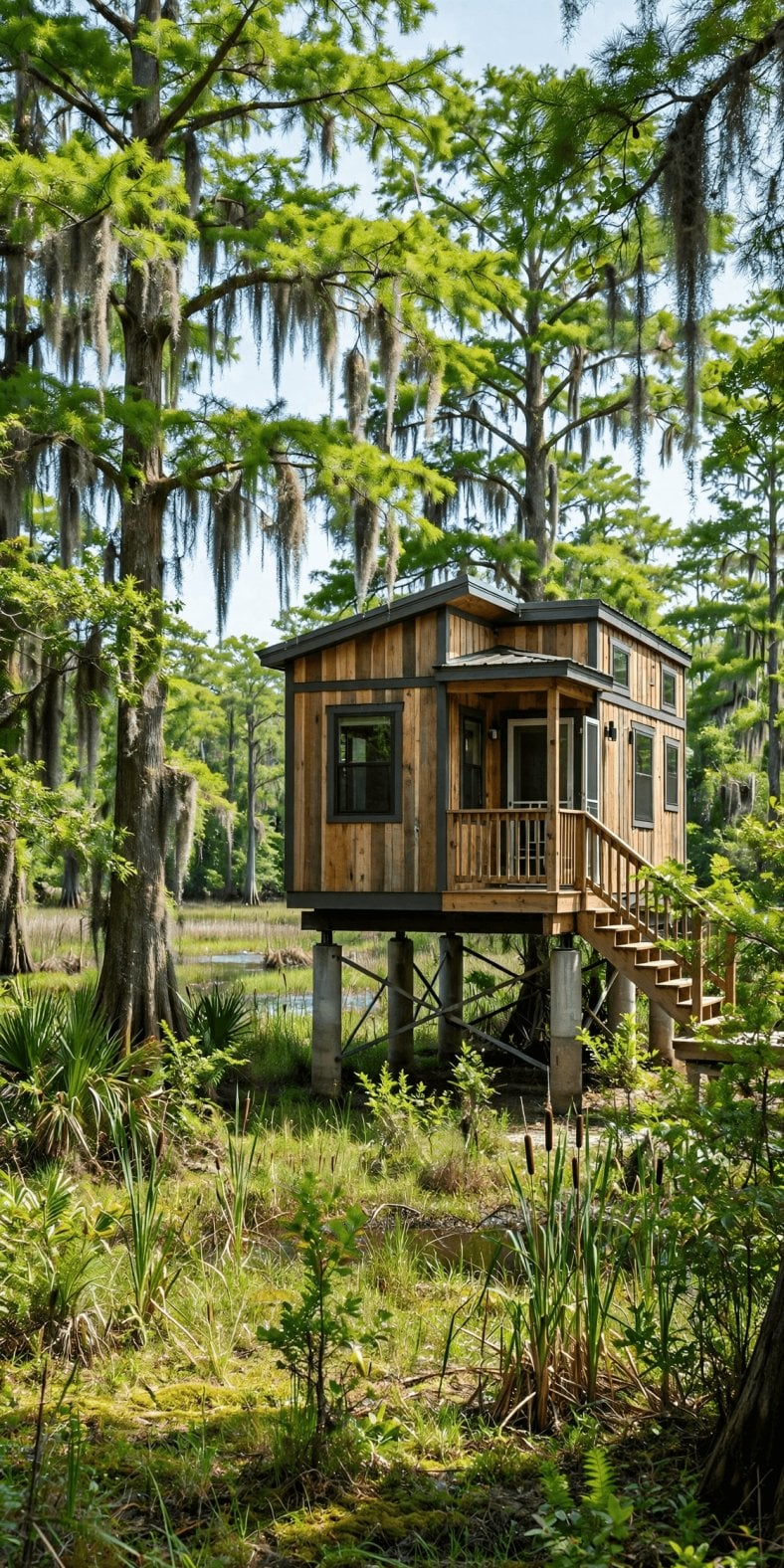 Tiny house laws in Louisiana — vertical guide to parish zoning, flood zones and elevation rules