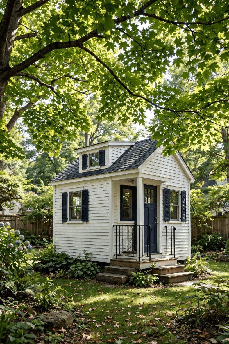 Tiny house laws in Massachusetts — summary graphic covering Massachusetts zoning, codes and legal places to live