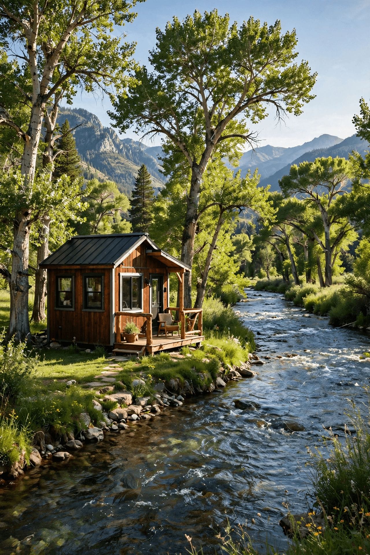 Tiny house laws in Montana — second summary graphic with Montana placement and permit reminders