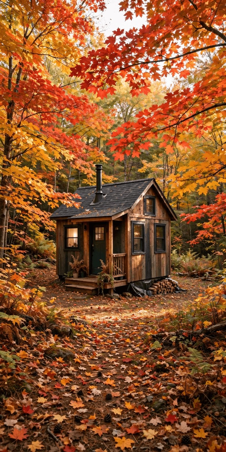 Tiny house laws in New Hampshire — summary graphic covering New Hampshire zoning, codes and legal places to live