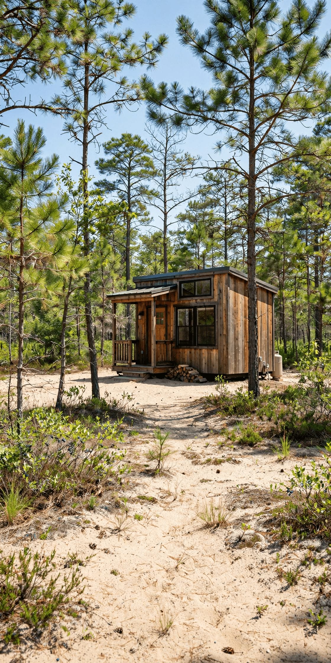 Tiny house laws in New Jersey — summary graphic covering New Jersey zoning, codes and legal places to live