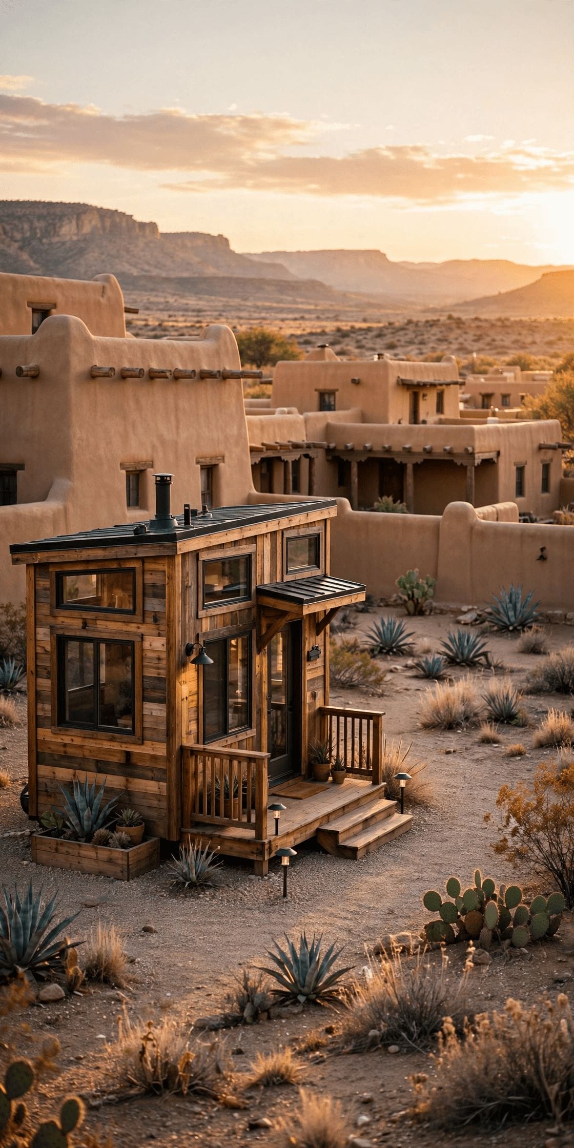 Tiny house laws in New Mexico — second summary graphic with New Mexico placement and permit reminders