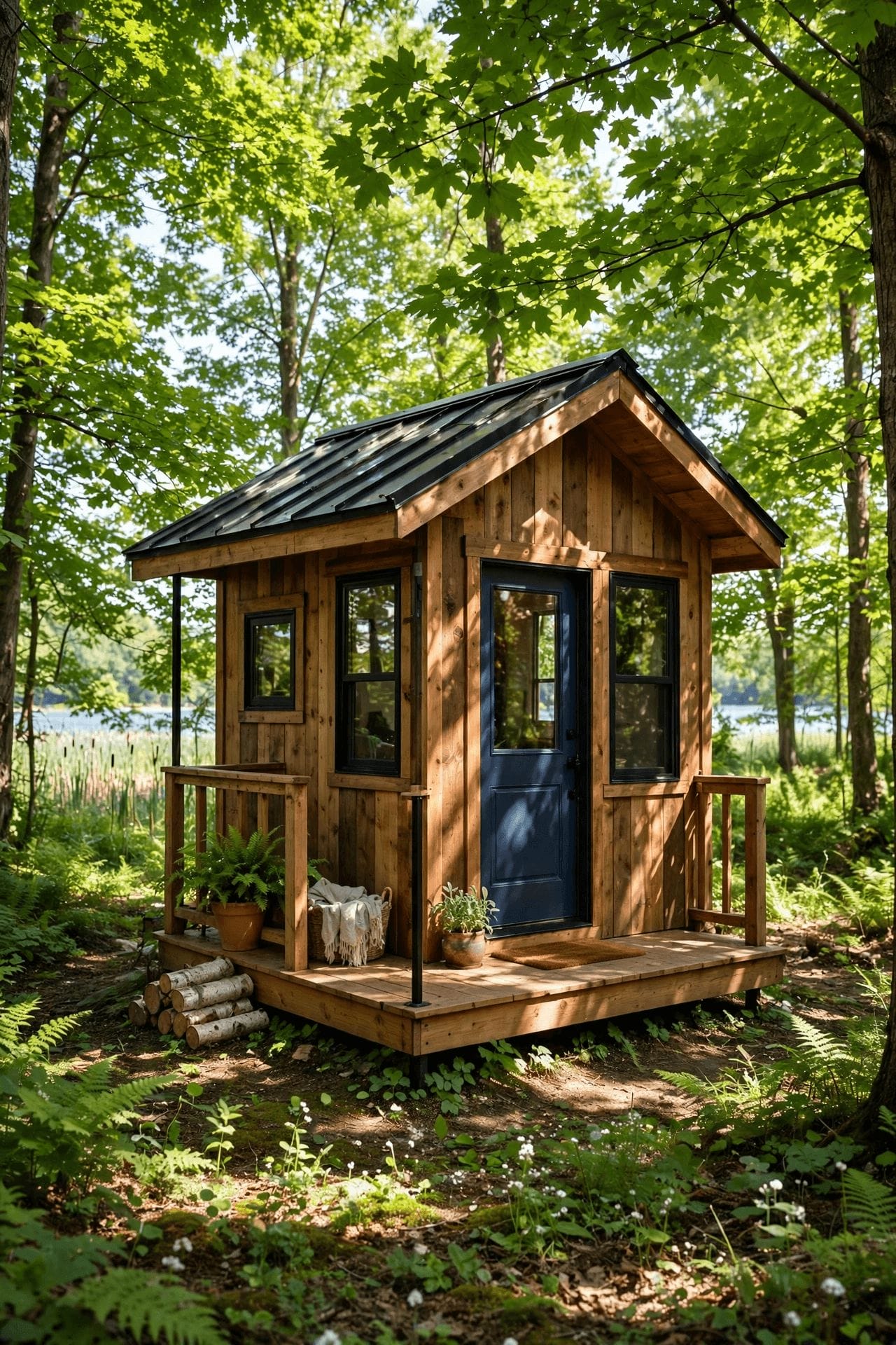 Tiny house laws in Ohio — second summary graphic with Ohio placement and permit reminders