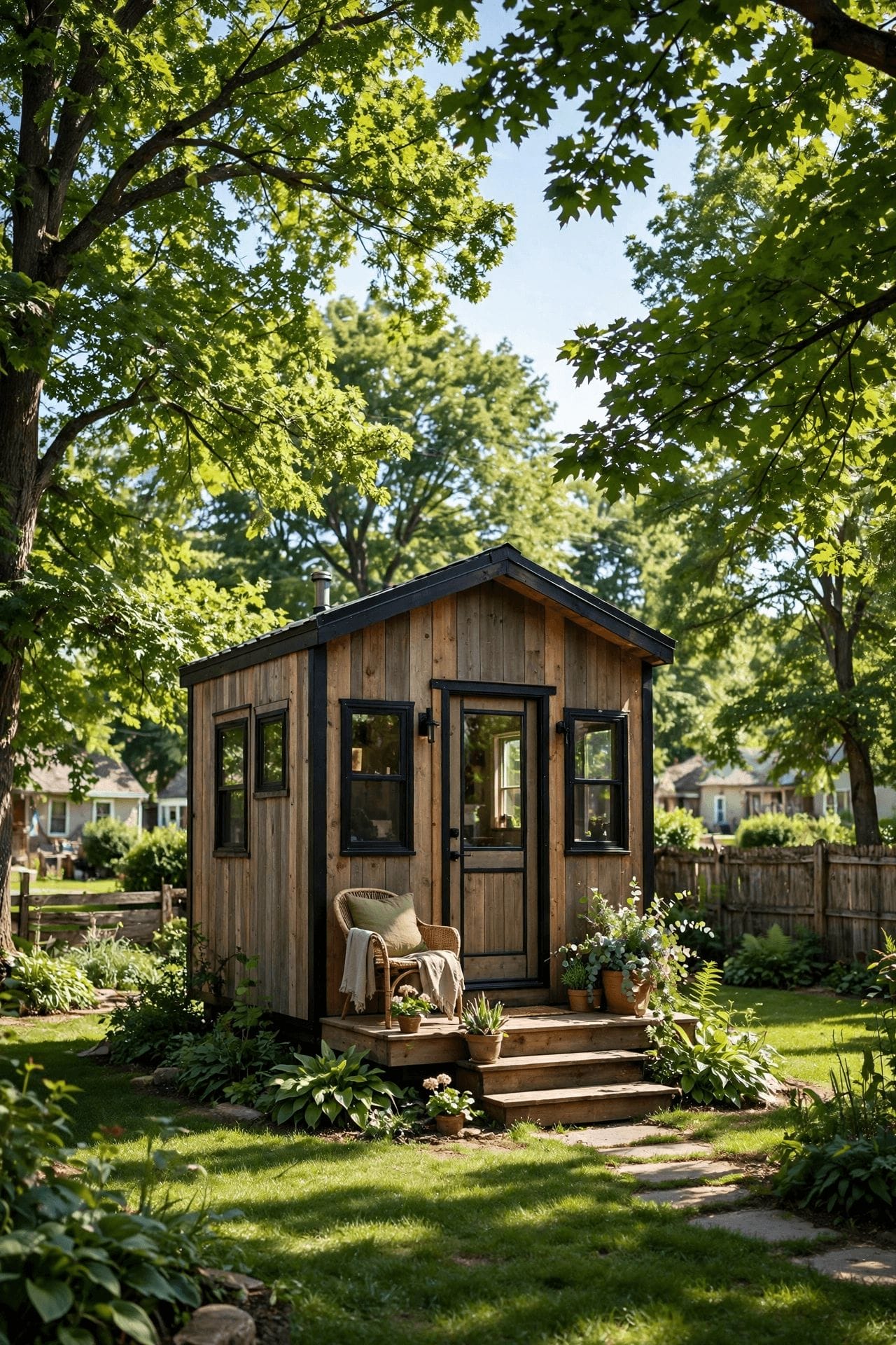 Tiny house laws in Ohio — summary graphic covering Ohio zoning, codes and legal places to live