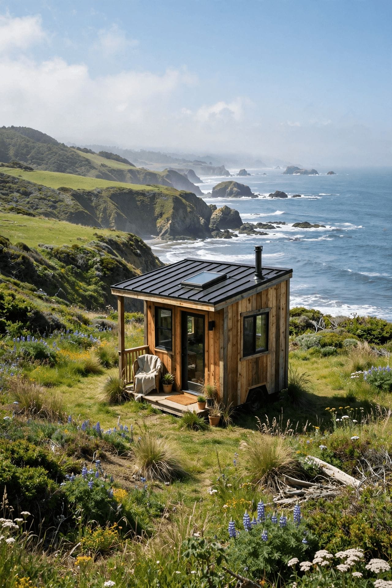 Tiny house laws in Oregon — second summary graphic with Oregon placement and permit reminders