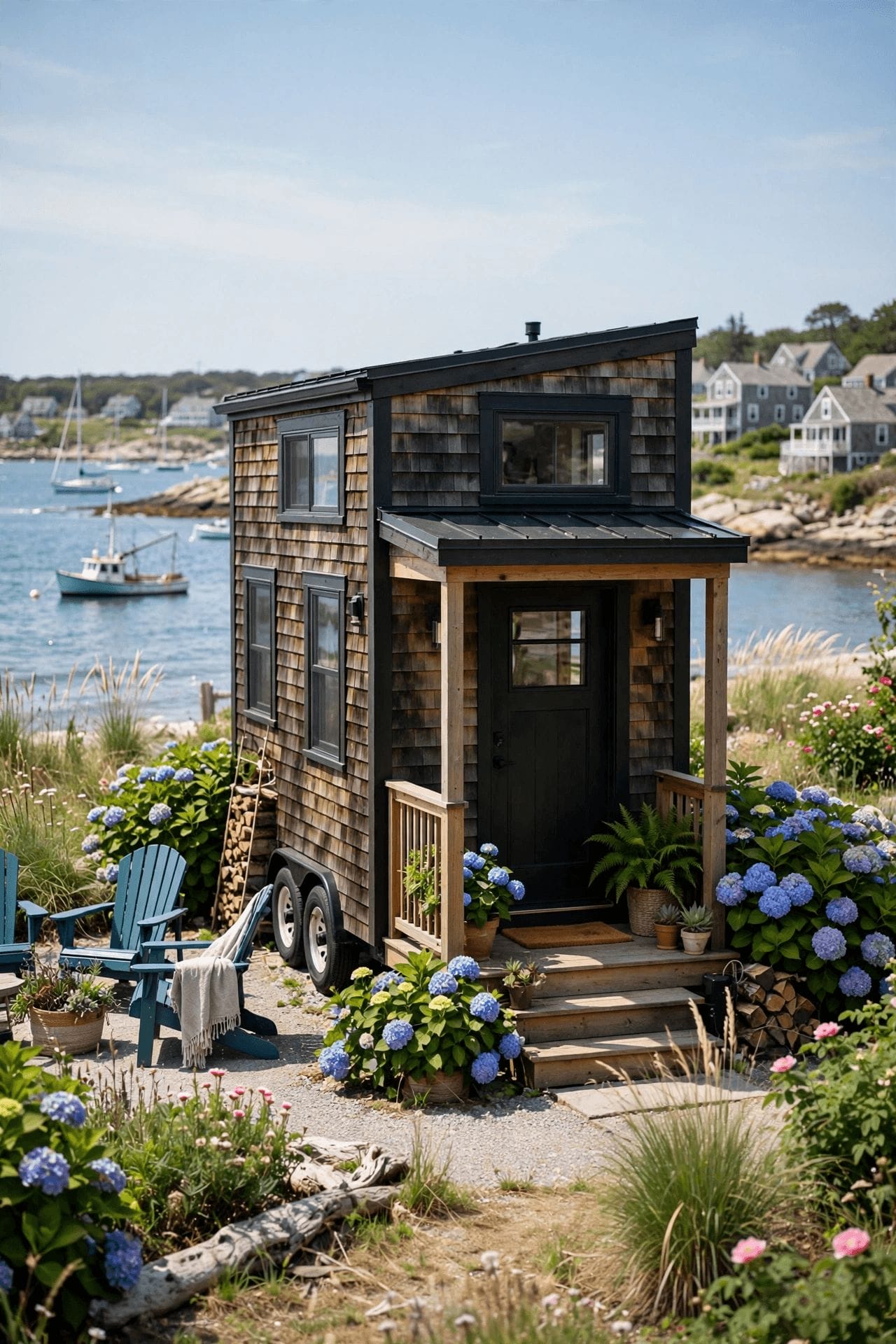 Tiny house laws in Rhode Island — second summary graphic with Rhode Island placement and permit reminders