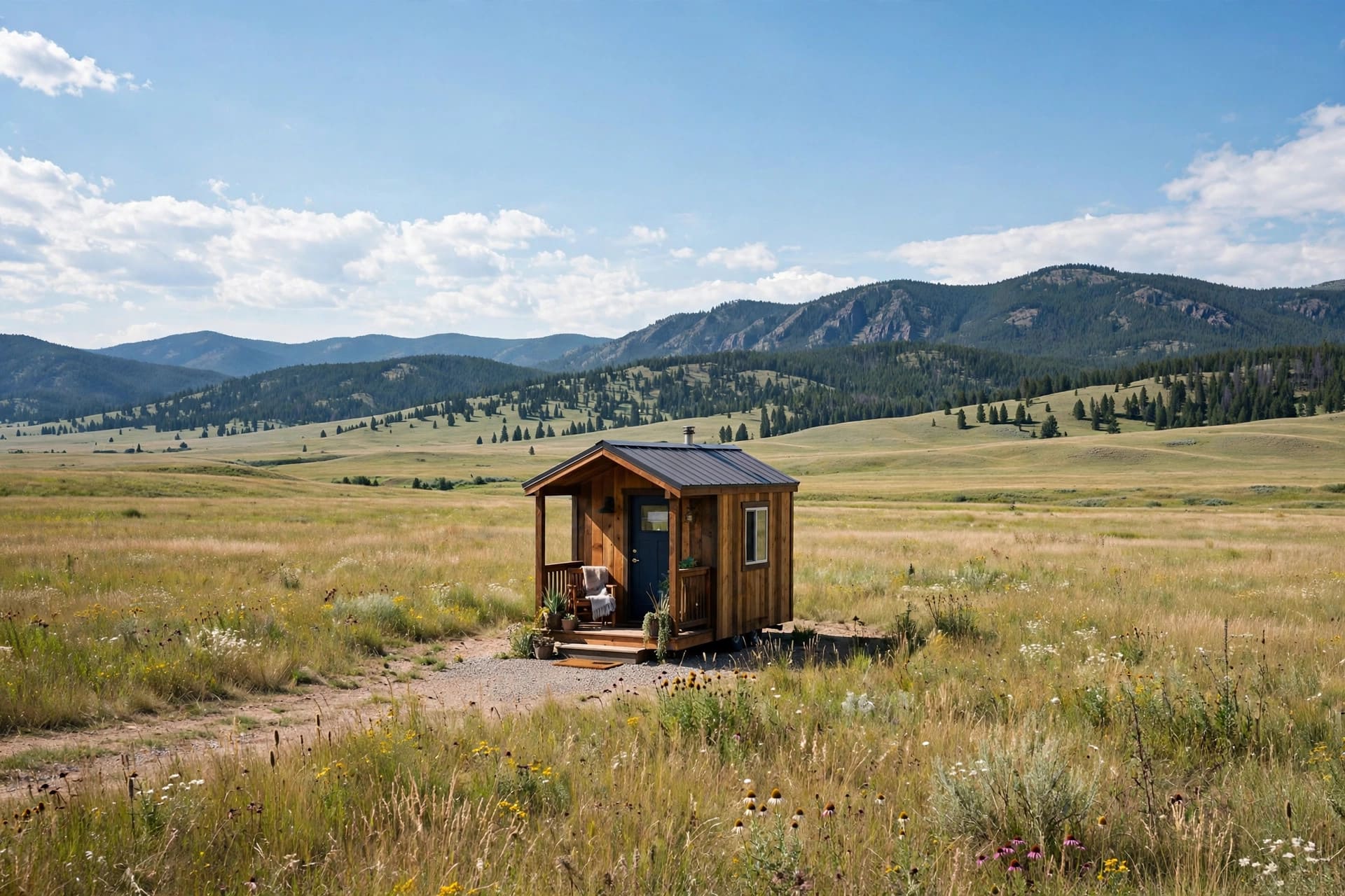 tiny house laws south dakota — a tiny house on a permanent foundation in South Dakota