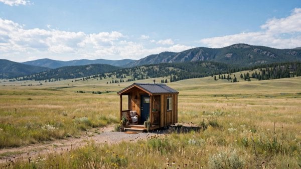 tiny house laws south dakota — a tiny house on a permanent foundation in South Dakota