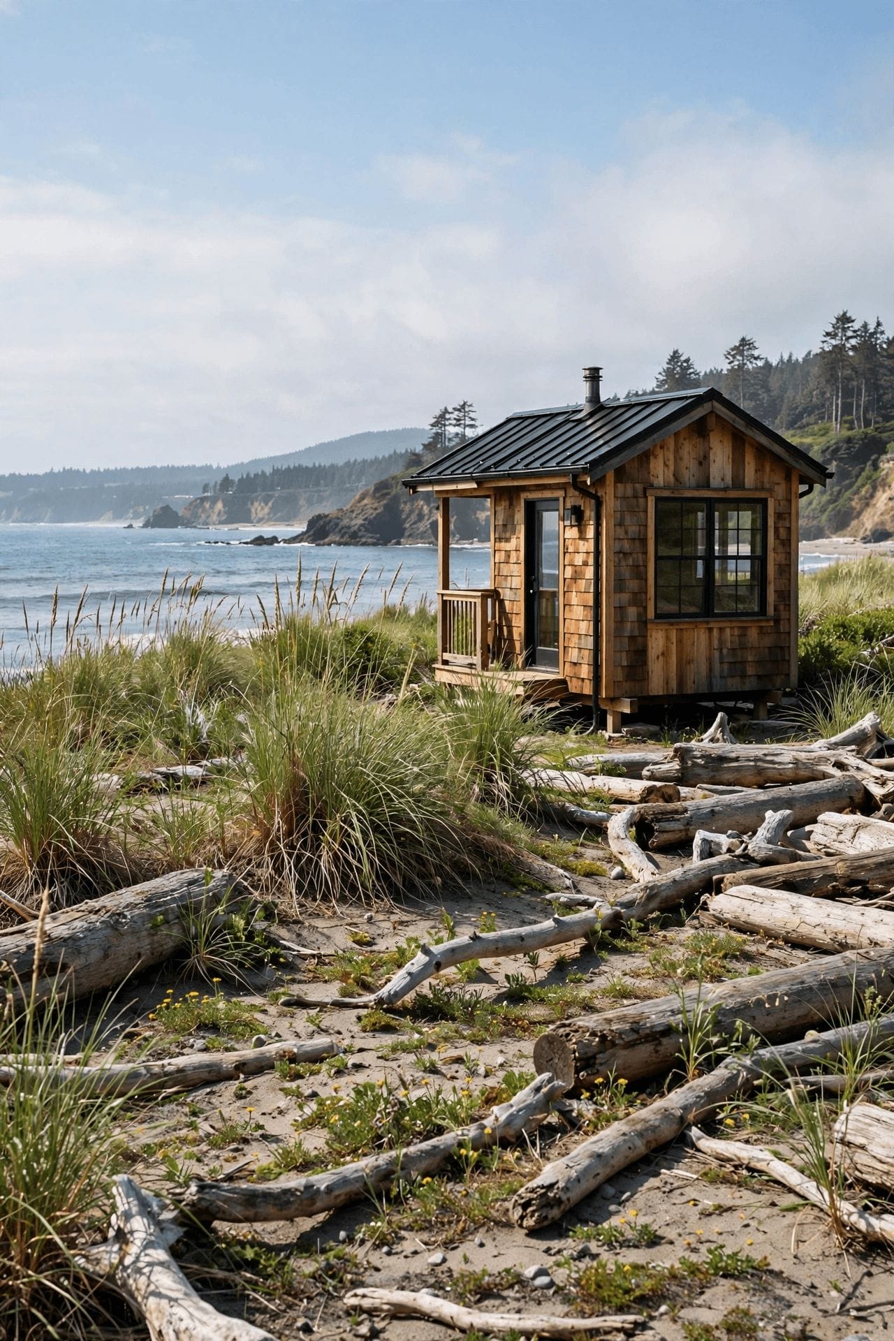 Tiny house laws in Washington — second vertical graphic on rain-ready design, shorelines and legal places to live