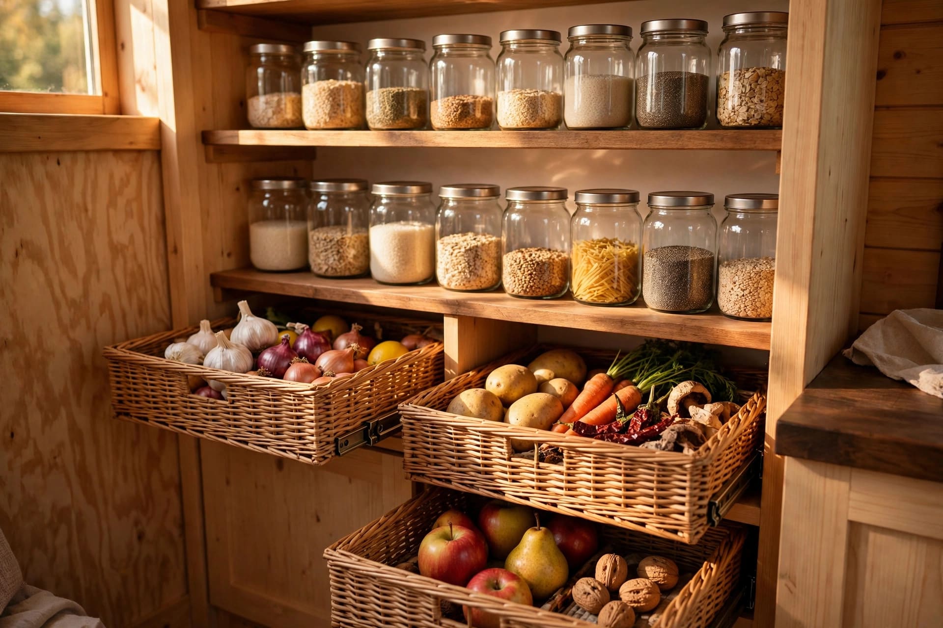 tiny house pantry ideas