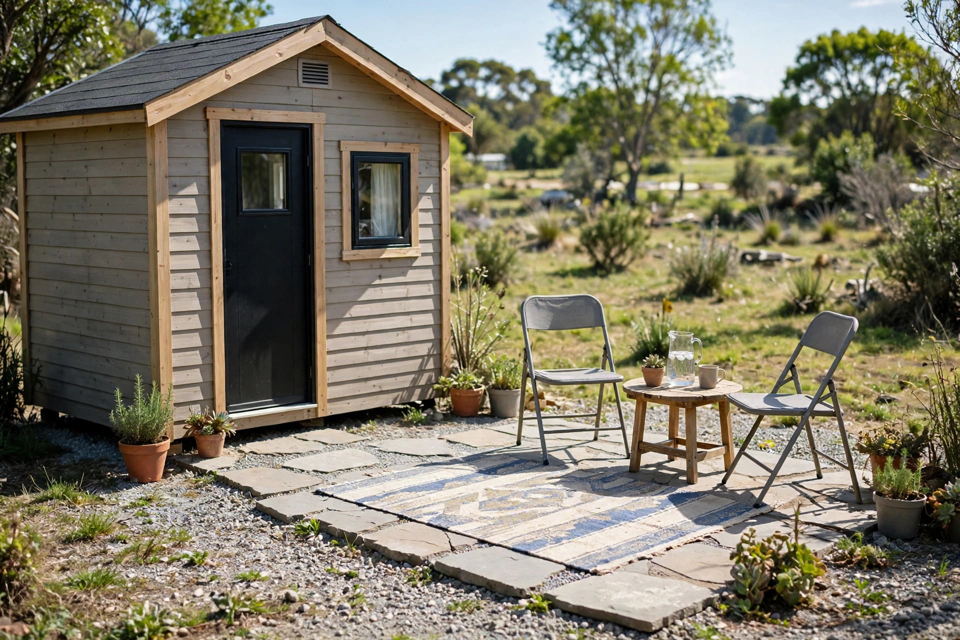 tiny house patio ideas