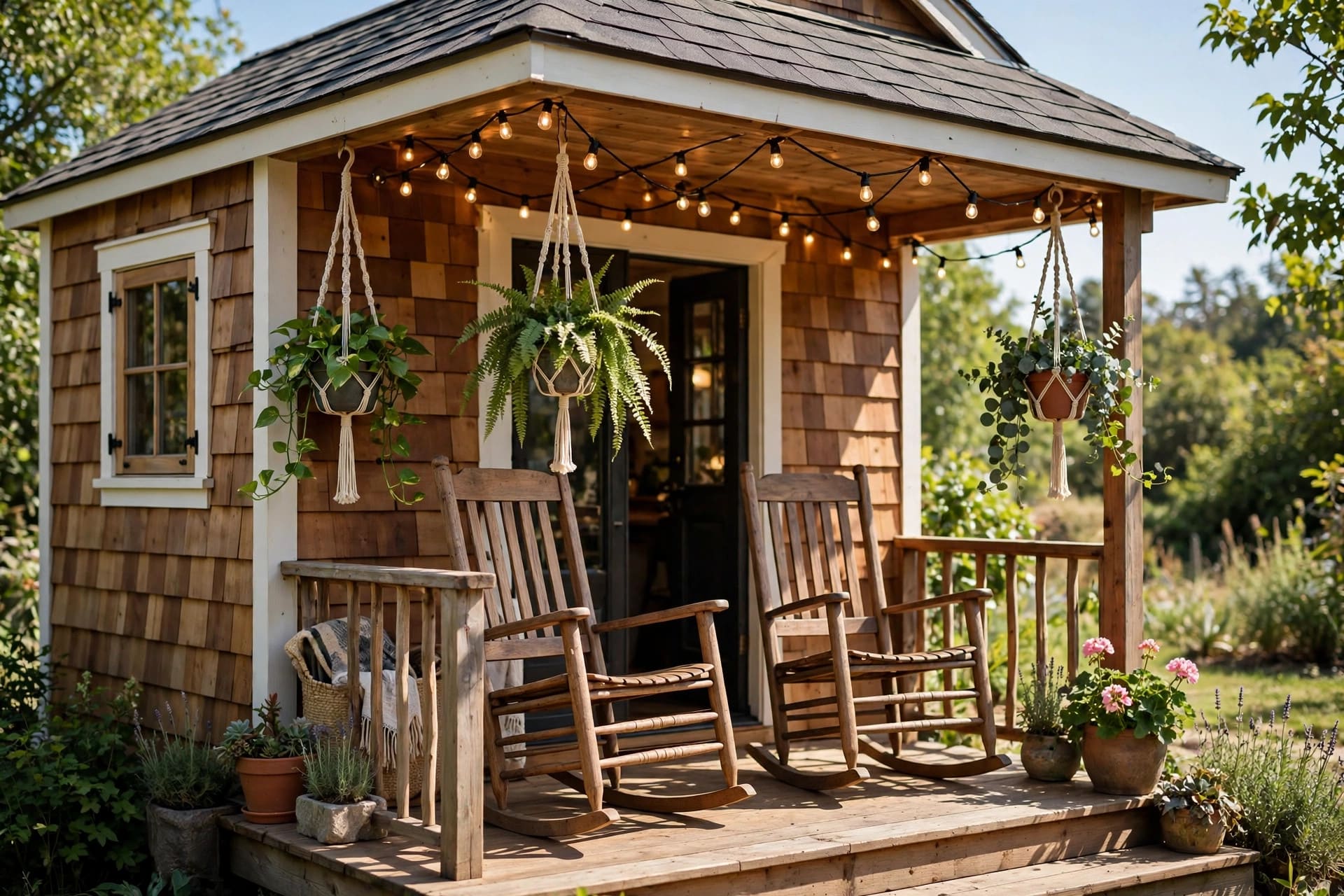tiny house porch ideas