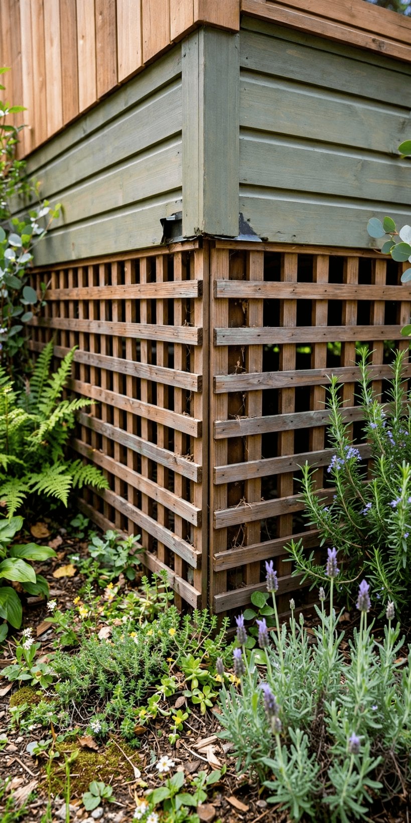 tiny house skirting ideas