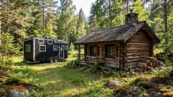 tiny house vs cabin