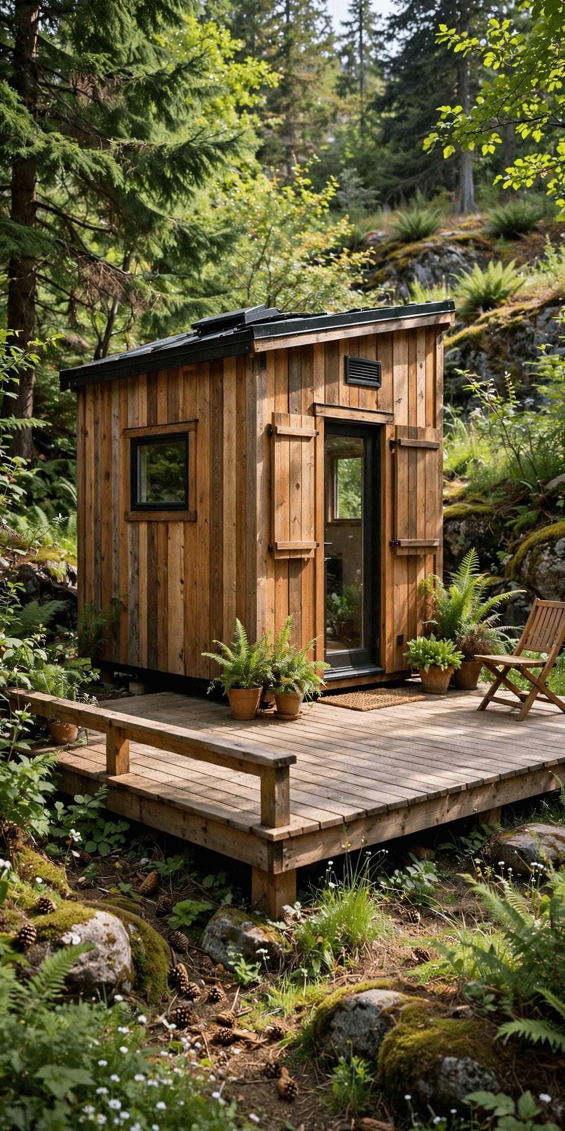 Tiny house vs rv full time living — pin graphic on upfront cost, insulation and four-season comfort compared