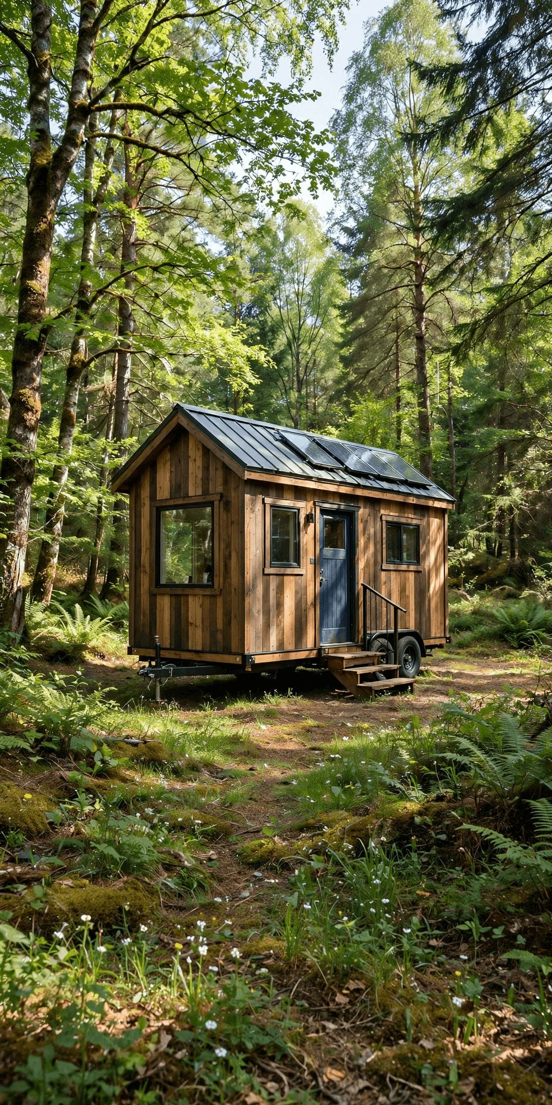 Tiny house vs van life cost — pin graphic on exit strategies and resale value compared