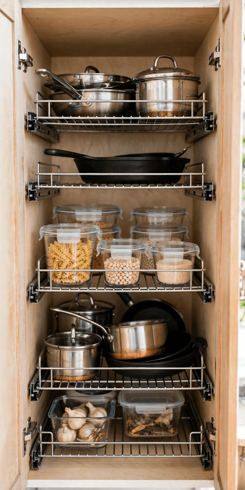 tiny kitchen storage hacks
