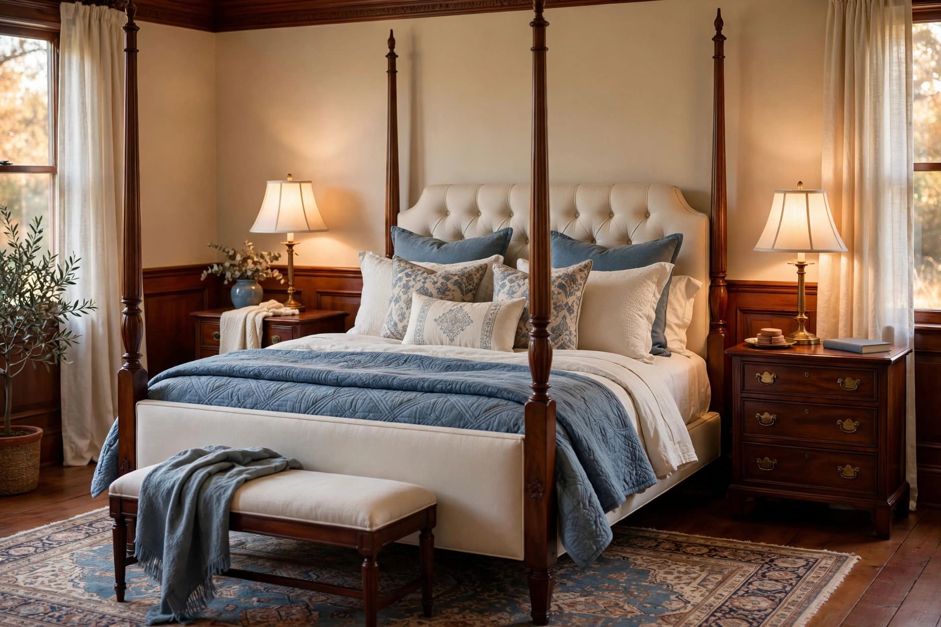 traditional bedroom