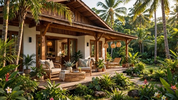 tropical home