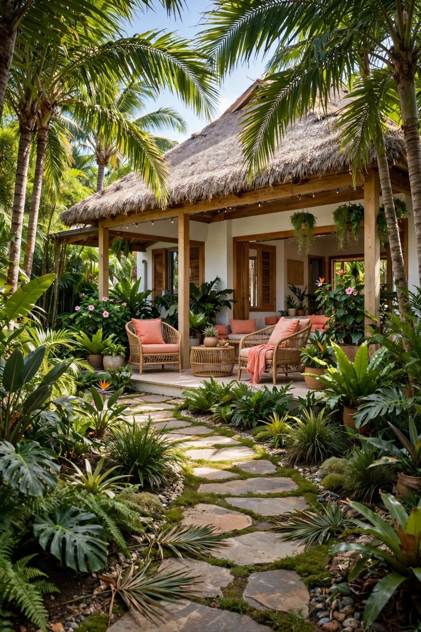 tropical home