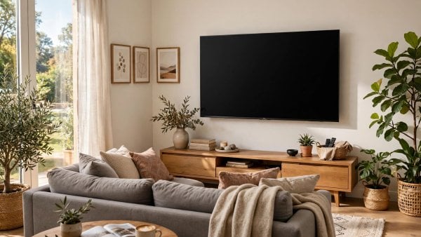 ideal height for tv