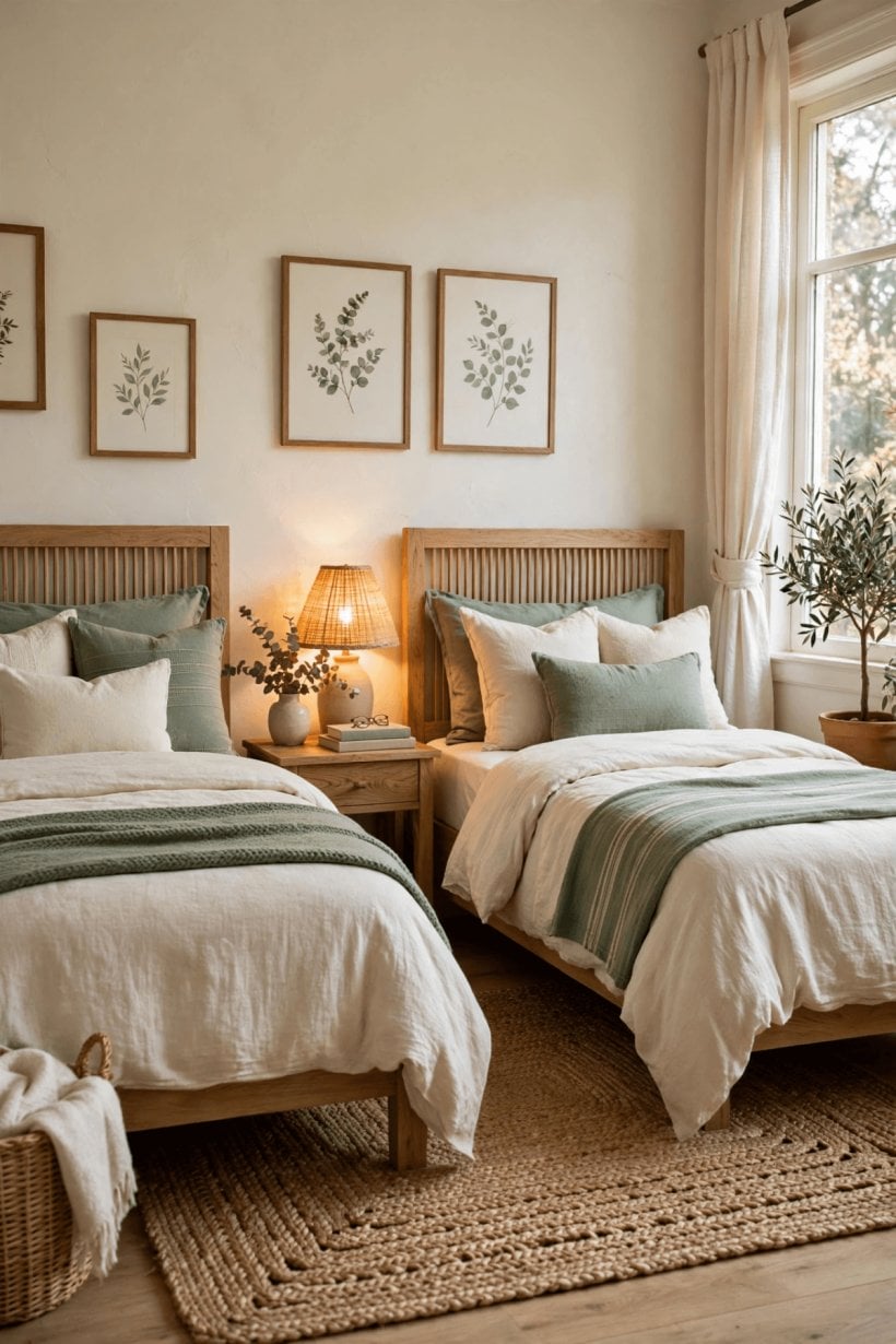 twin bed guest room ideas
