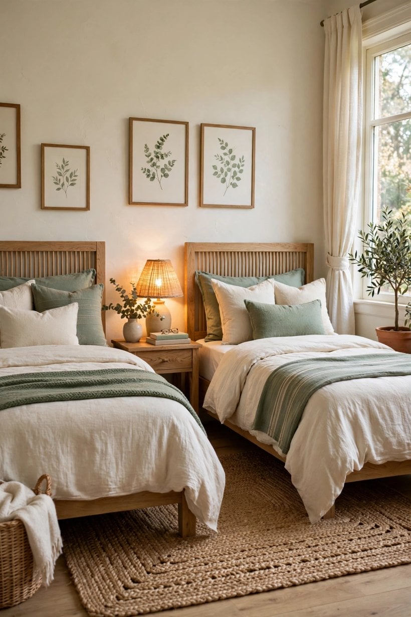 twin bed guest room ideas