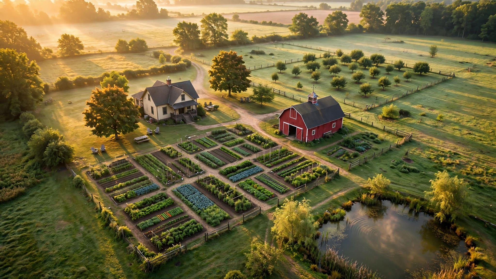 2 acre homestead layout