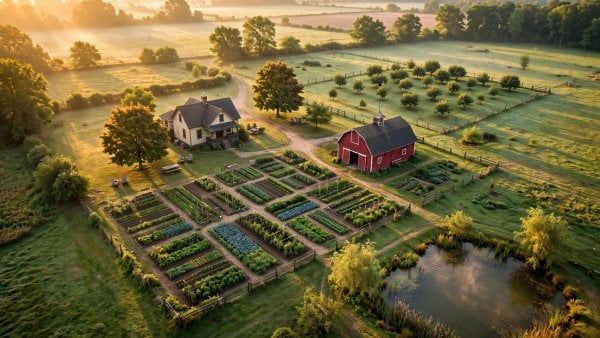 2 acre homestead layout