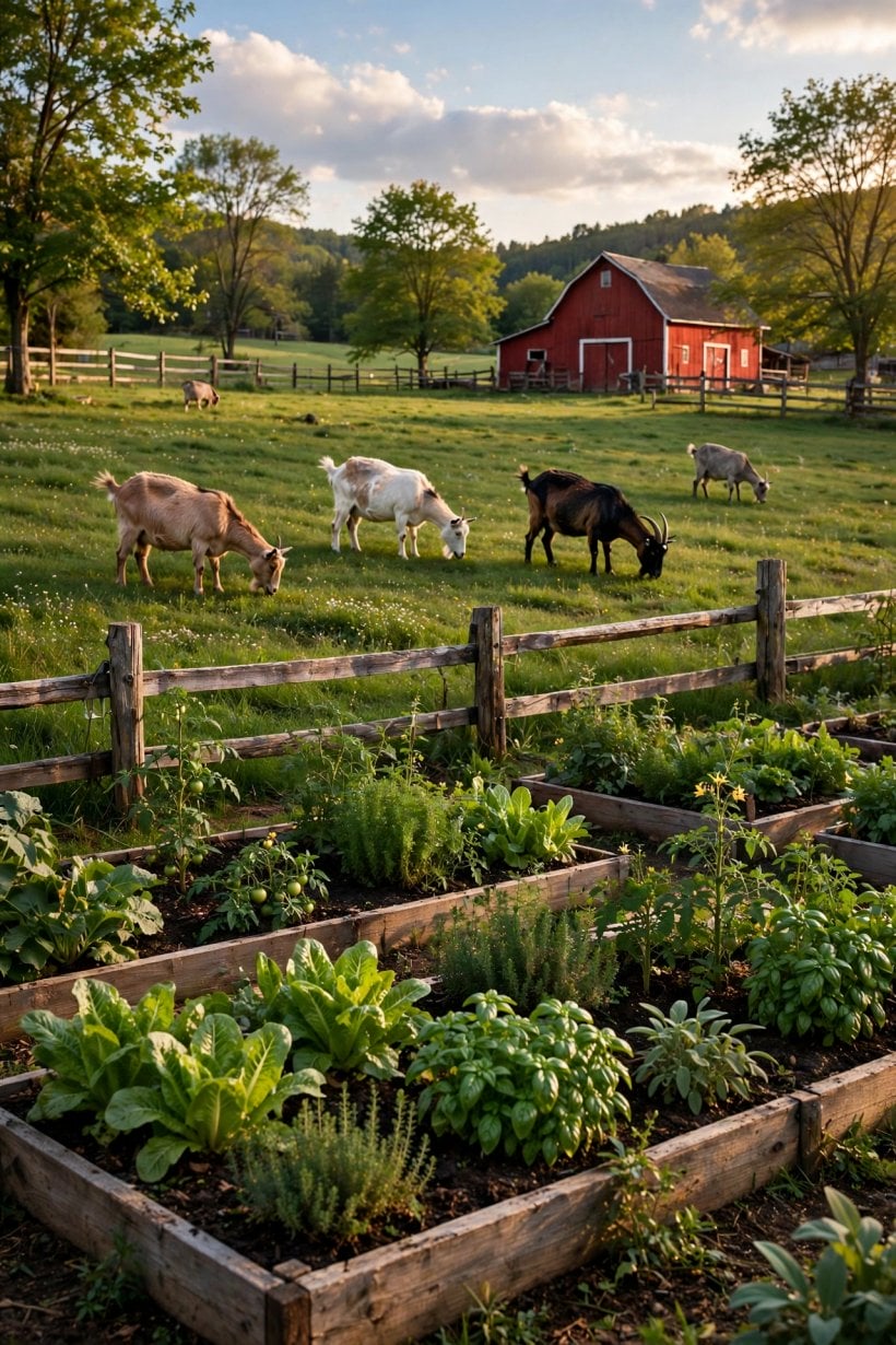 two and a half acre homestead layout
