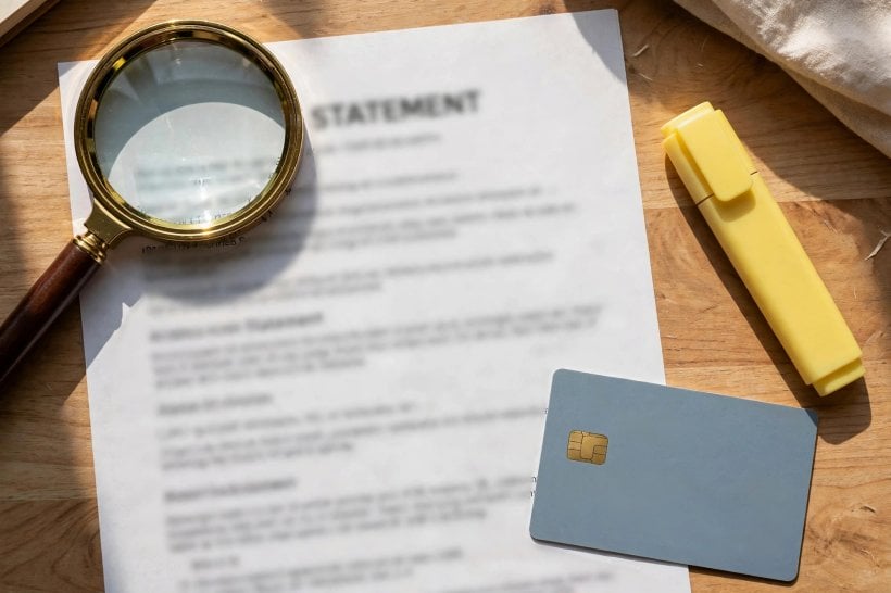 unexpected subscription charge: checking a statement line by line for the amount, date and billing name