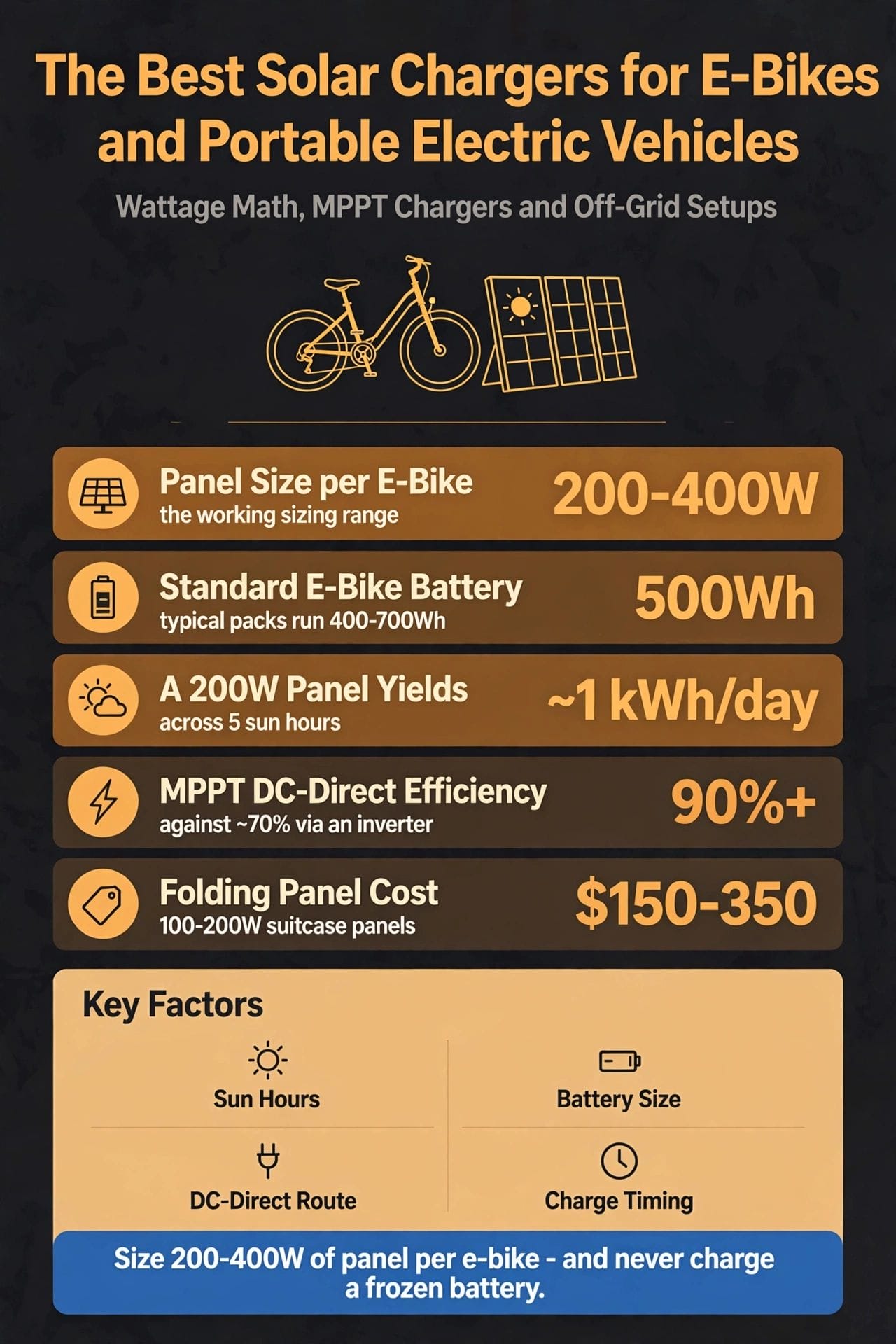 The Best Solar Chargers for E-Bikes and Portable Electric Vehicles ...
