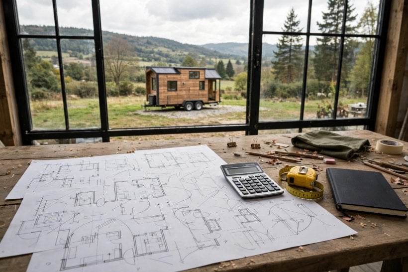 tiny house GVWR: planning a tiny house layout with the rating in view