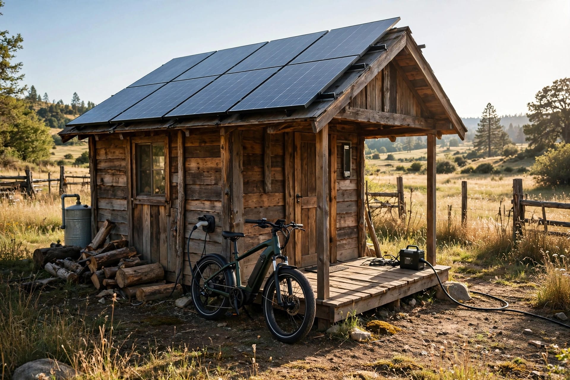 How to Charge Your Electric Bike with Off-Grid Solar Power System
