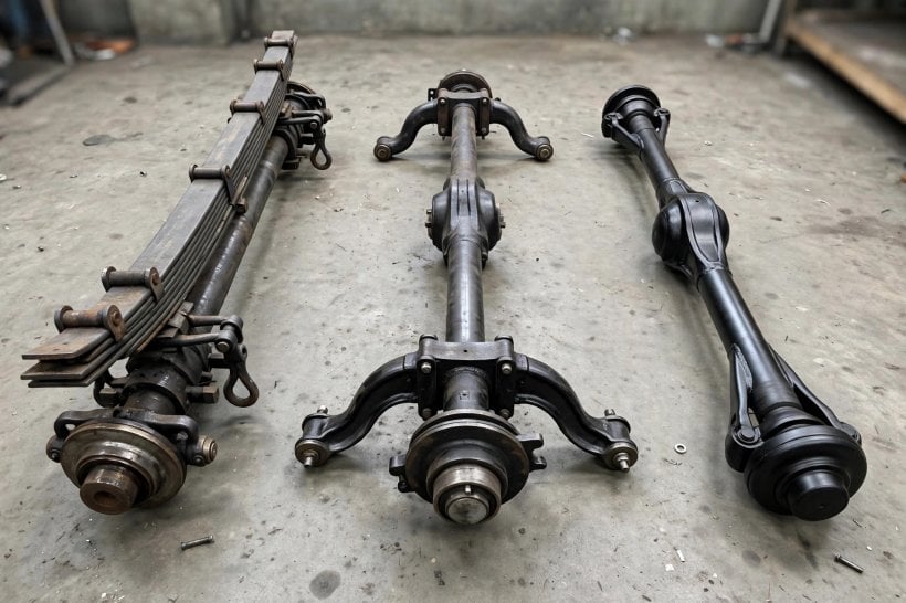 how to choose trailer axles for a tiny house