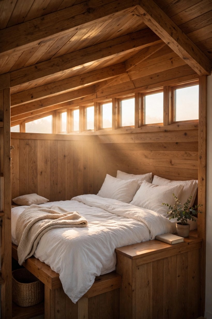 clerestory window tiny house layouts